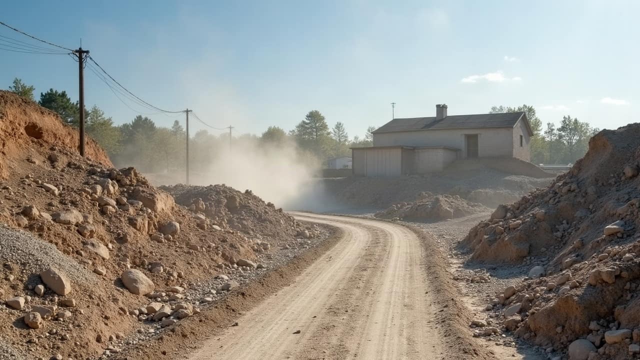 La poussière, une conséquence directe de la déconstruction