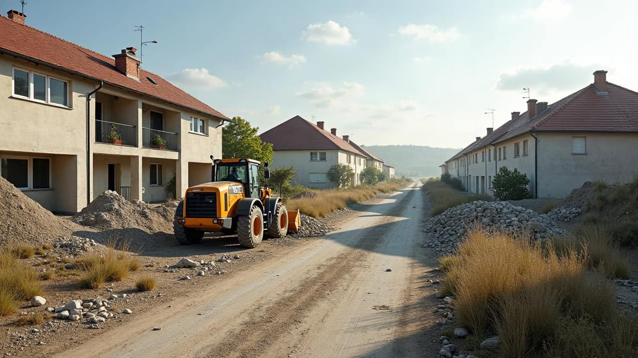 Des quartiers pavillonnaires en périphérie