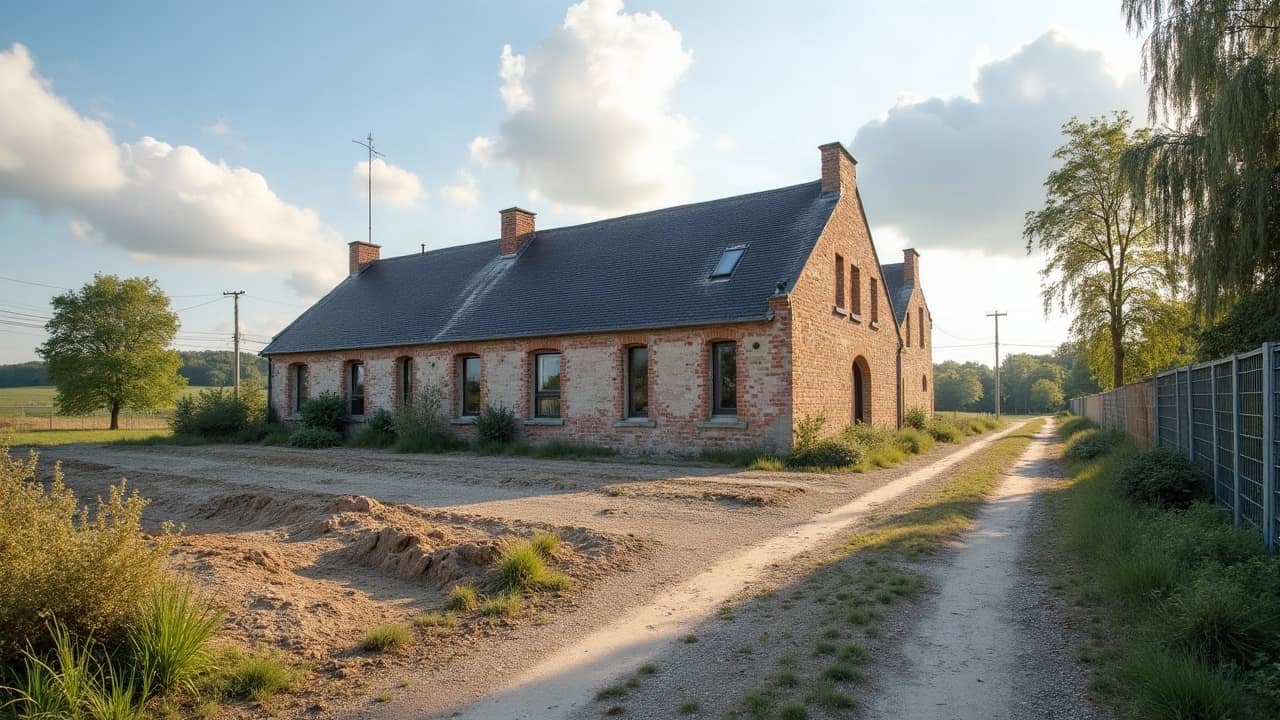 D'anciens ateliers en bordure de la Vienne et de la Glane