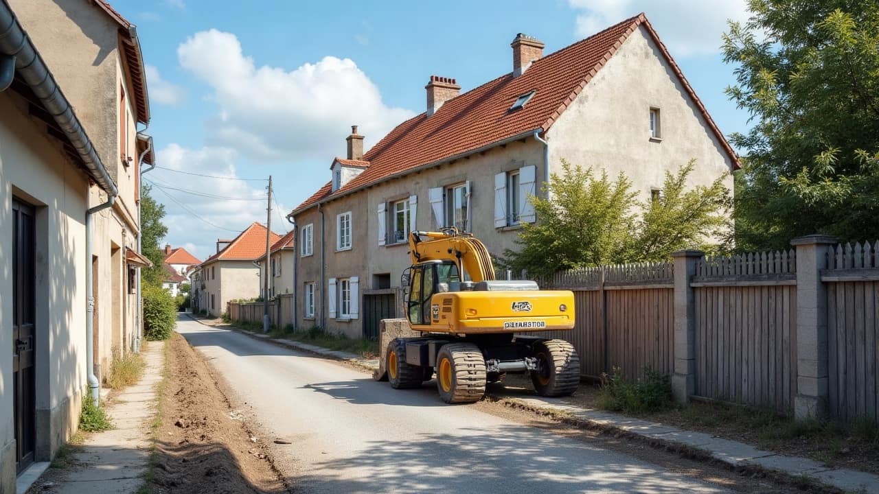 Les rues en pente, une contrainte pour l'engin