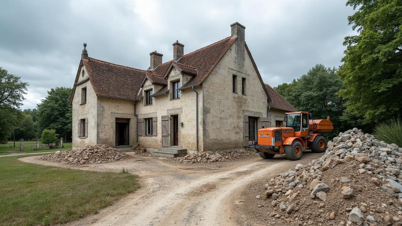 Le granit, toujours la pierre dominante du bâti local